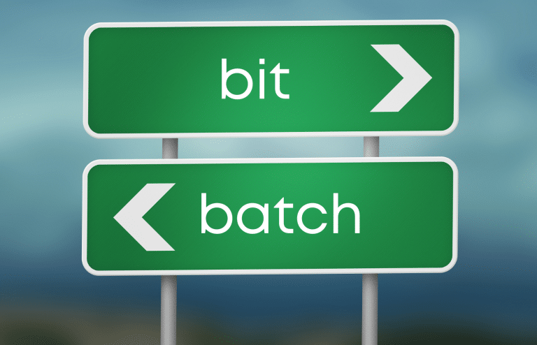 Method For: Bit Vs. Batch