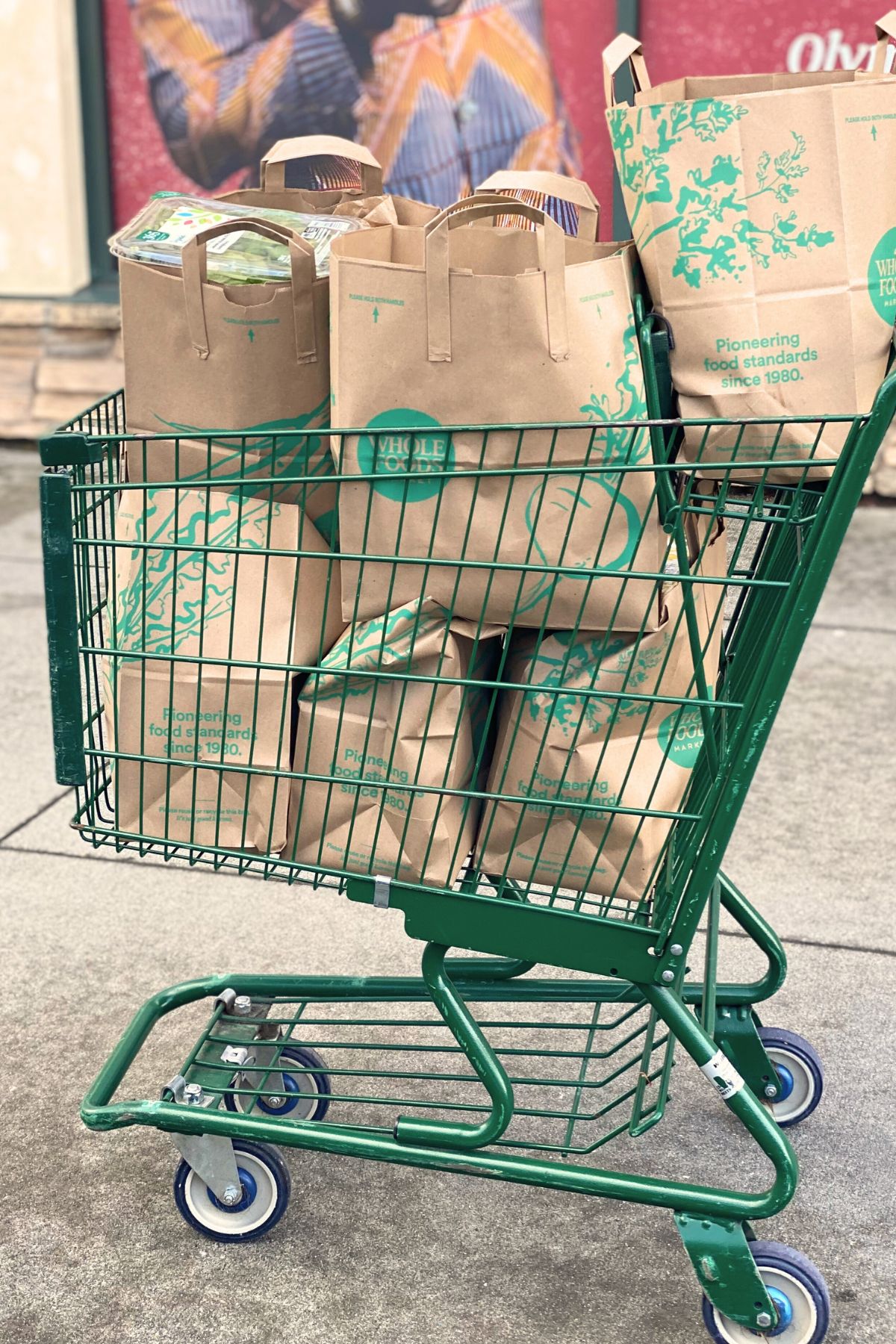 Bringing paper bags home from the store breeds clutter