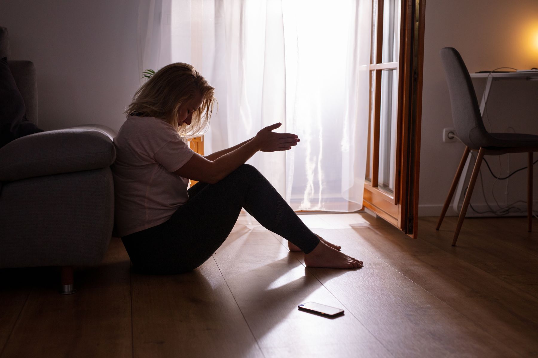 Be kind to yourself when delcuttering after loss