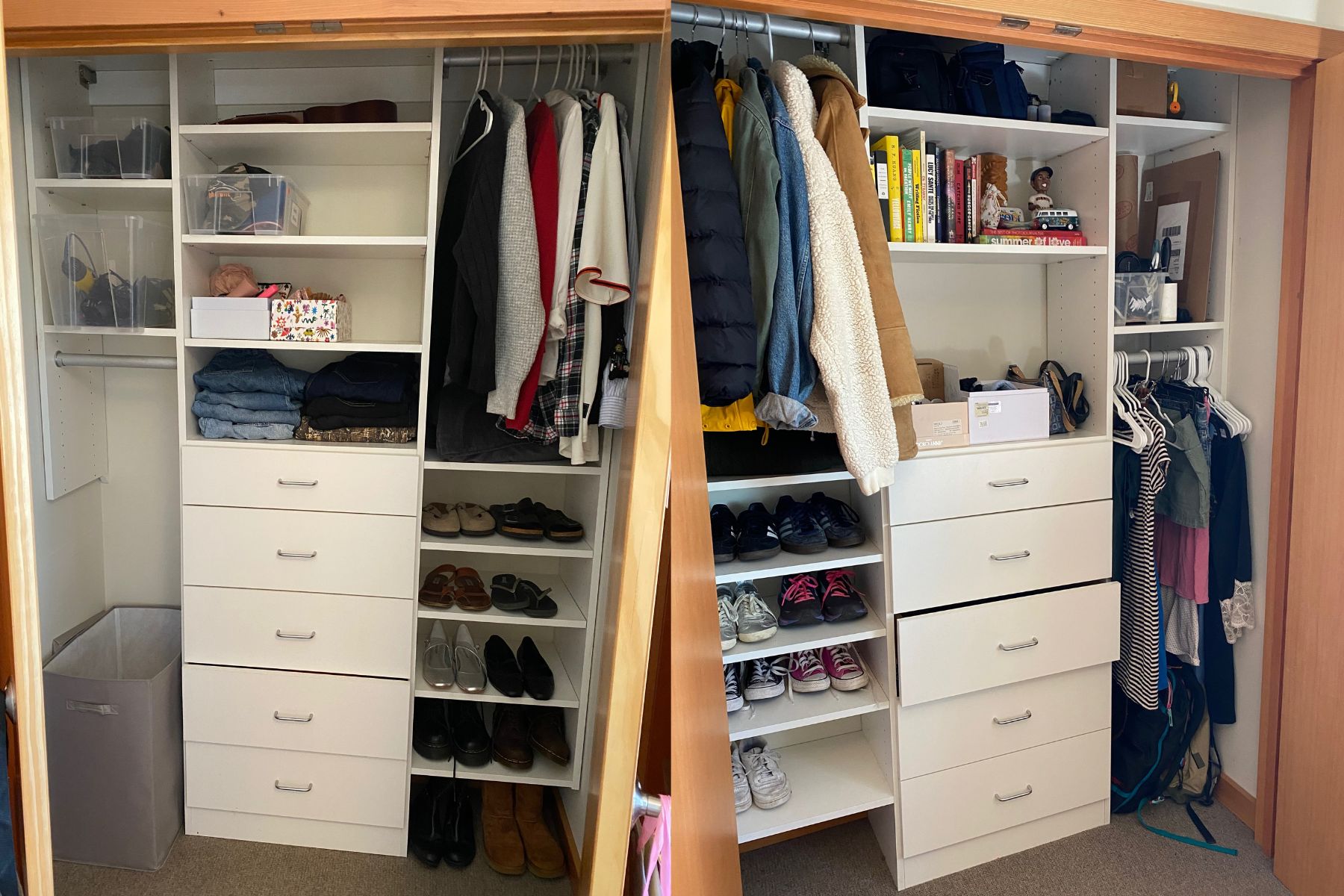 Clean closet