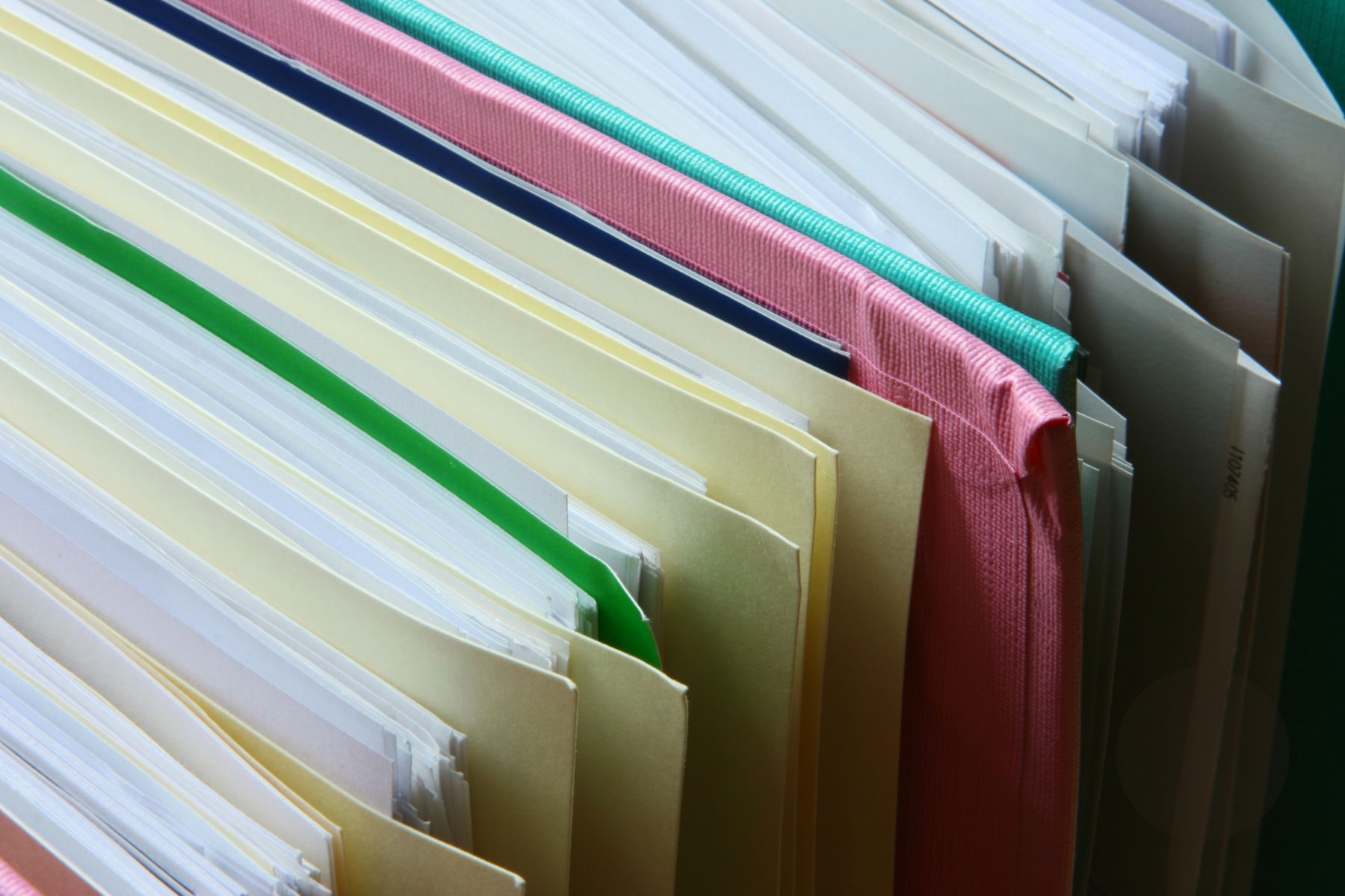 Declutter your paper files