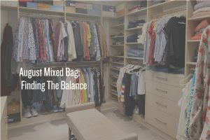 Finding the balance in your closet
