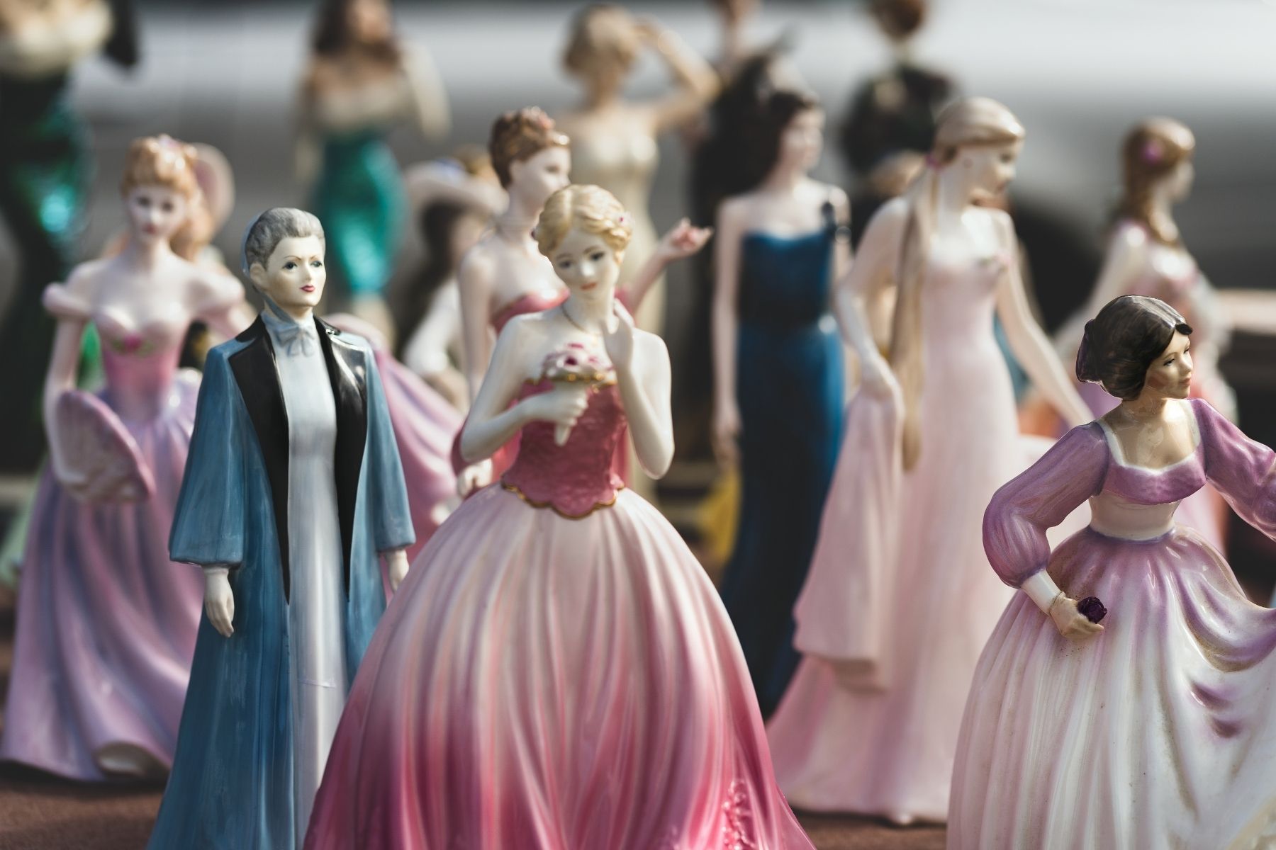 collection of collectable dolls