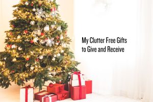 Clutter free gifts for holiday gifting