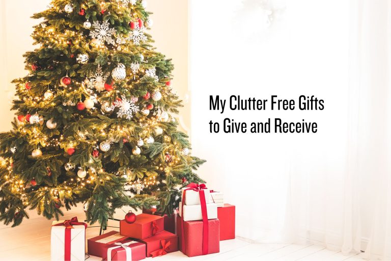 Clutter free gifts for holiday gifting