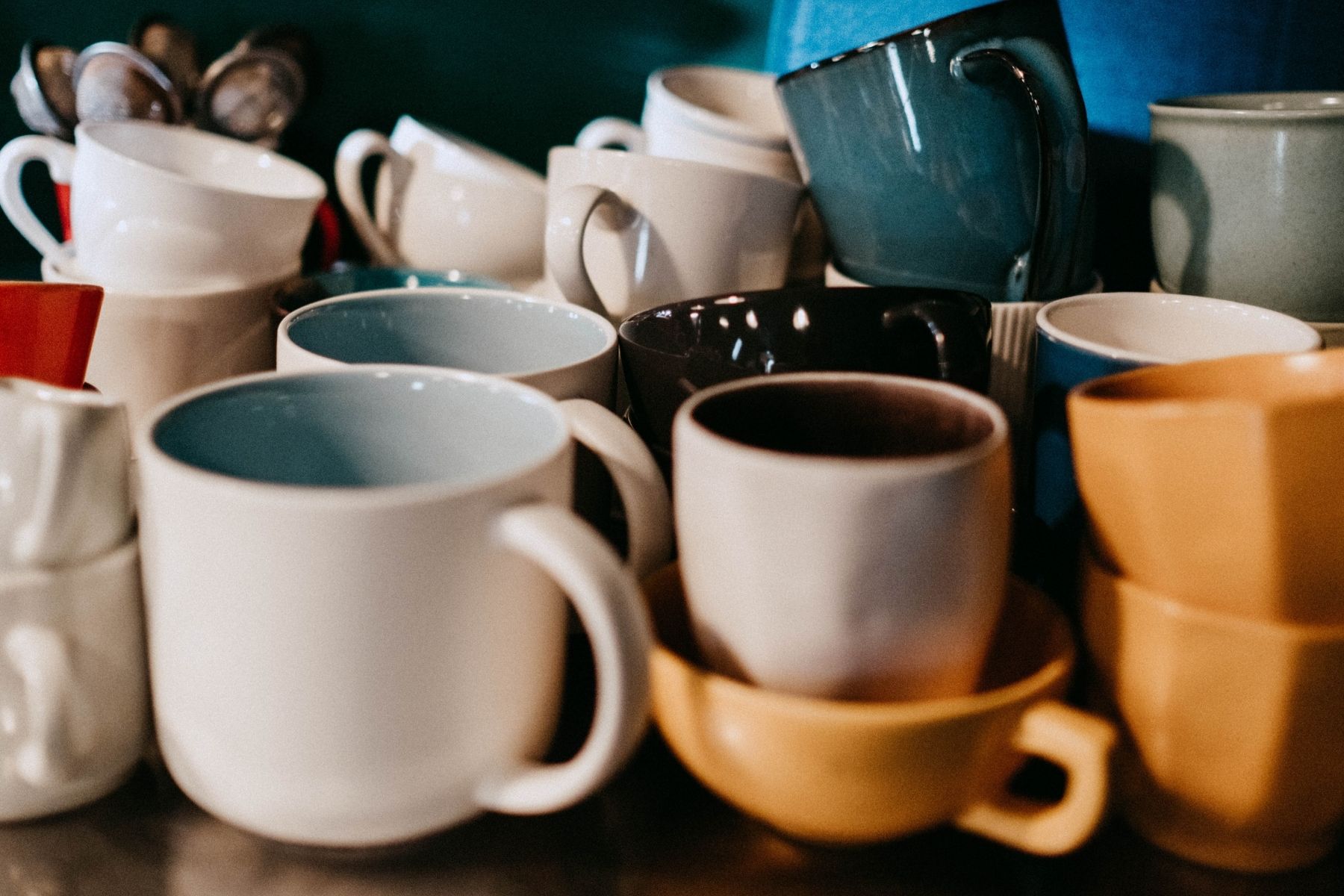 Poeple have a hard time letting go of mugs