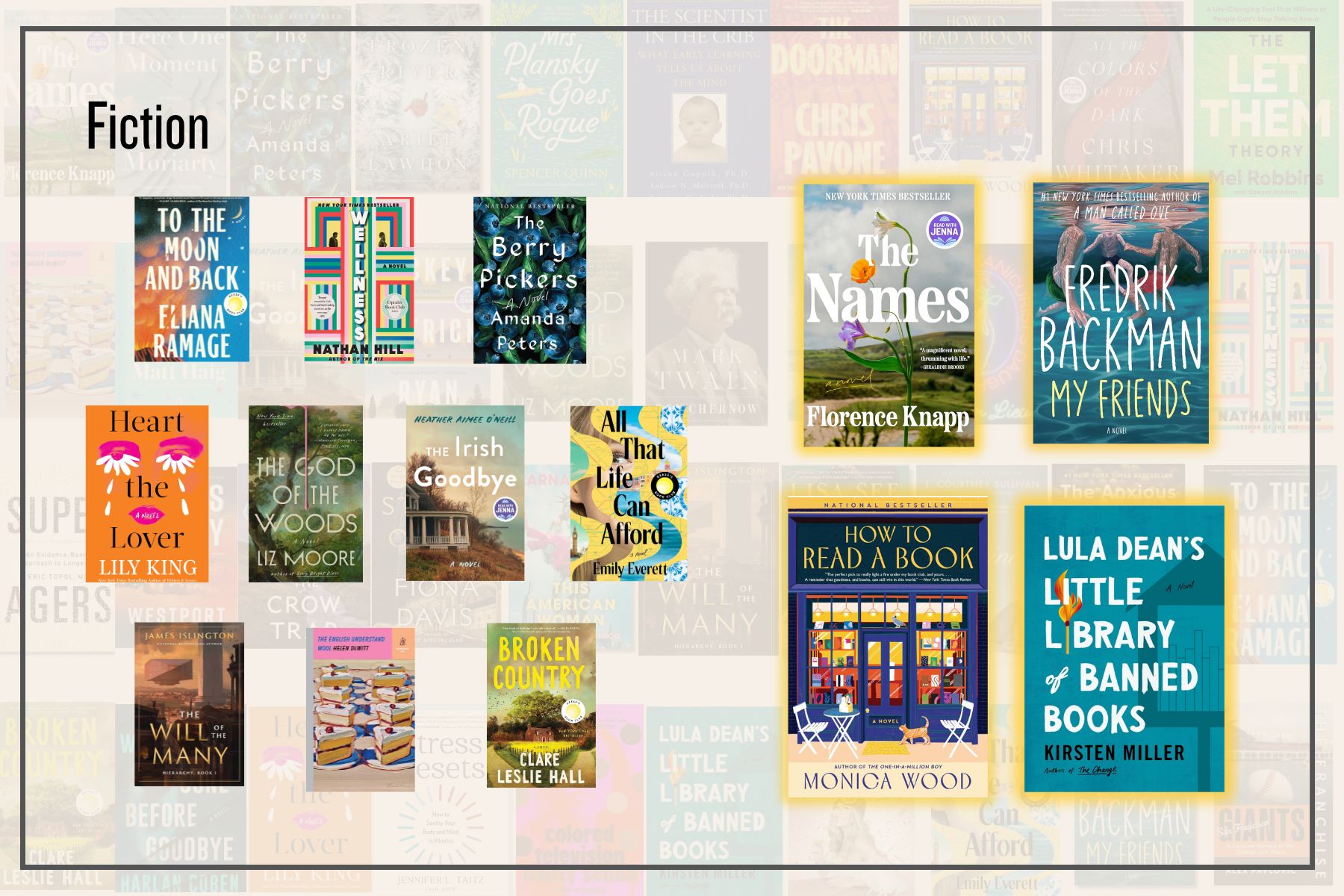 My favorite Fiction books