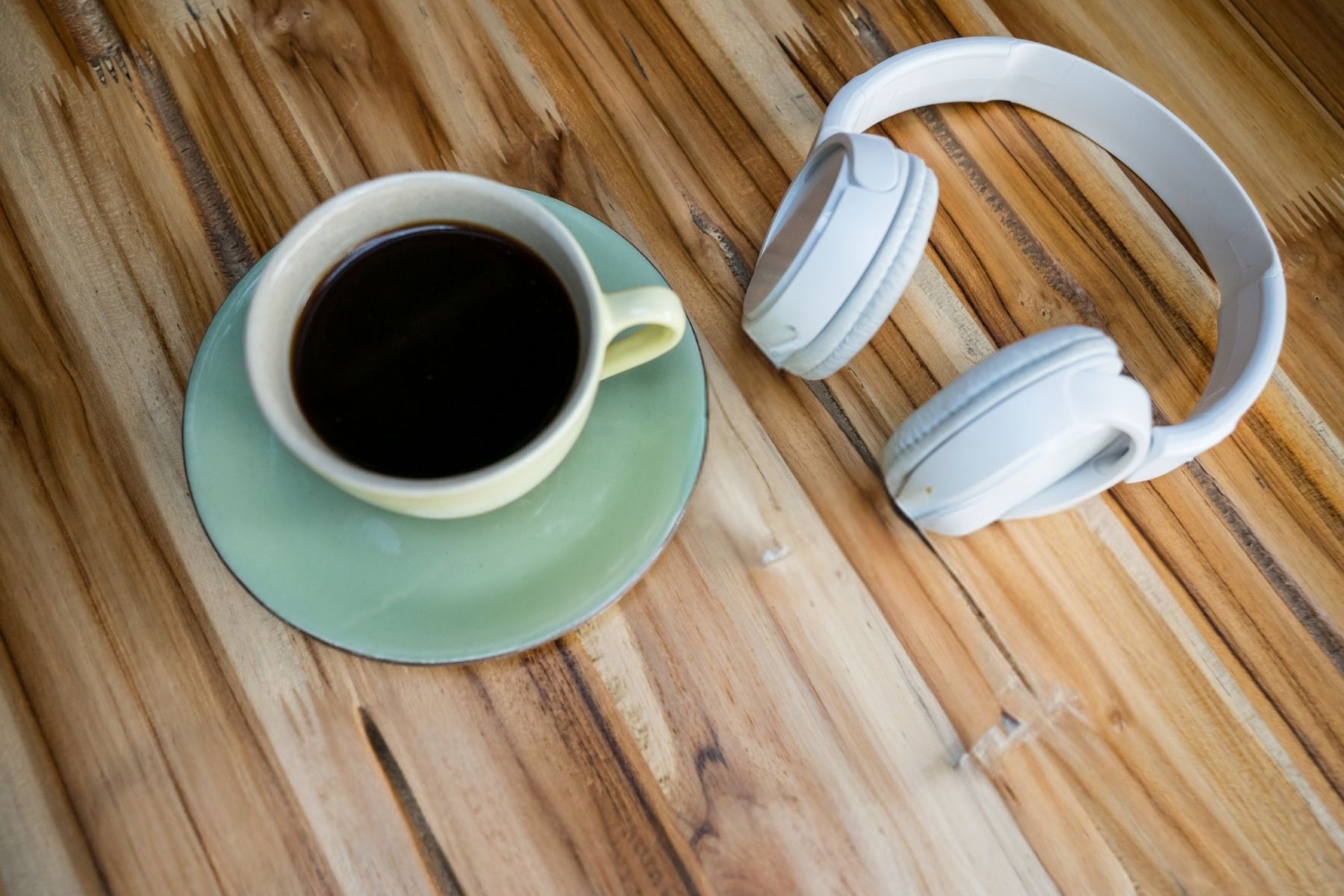 Use music and coffee to get started decluttering