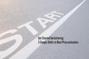Get started decluttering