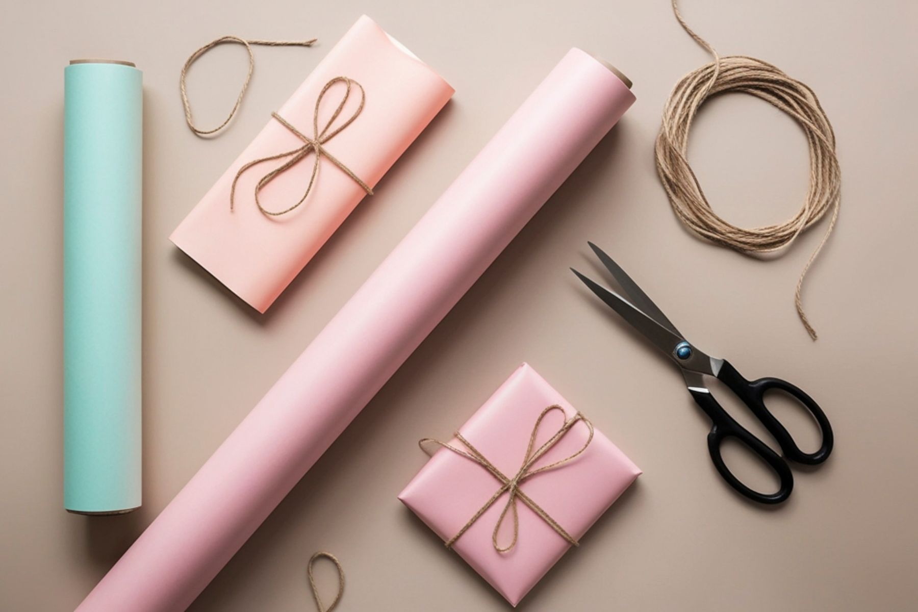 gift wrap supplies